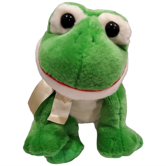 Shining Stars 2006 Collectible Plush Stuffed Animal Frog Russ Bernie Inc. - Picture 8 of 13